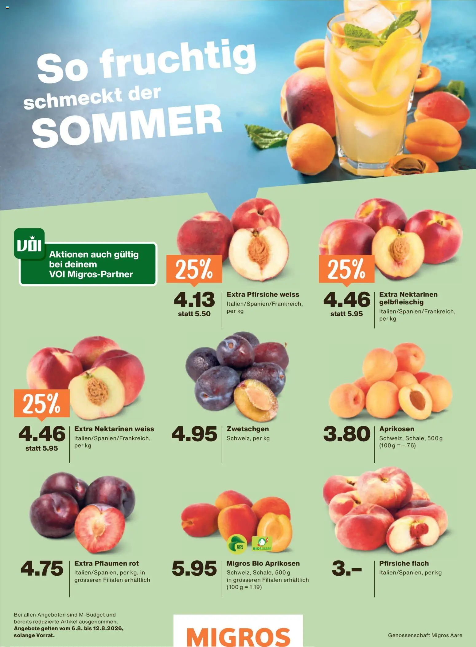 Migros aktionen Magazin – gültig ab 05.08.2026 | Seite: 34