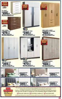 Lewis Stores specials catalogue – valid from 11.05.2026 | Page: 3 | Products: Cover, Phone, Headboard, Chest of drawers