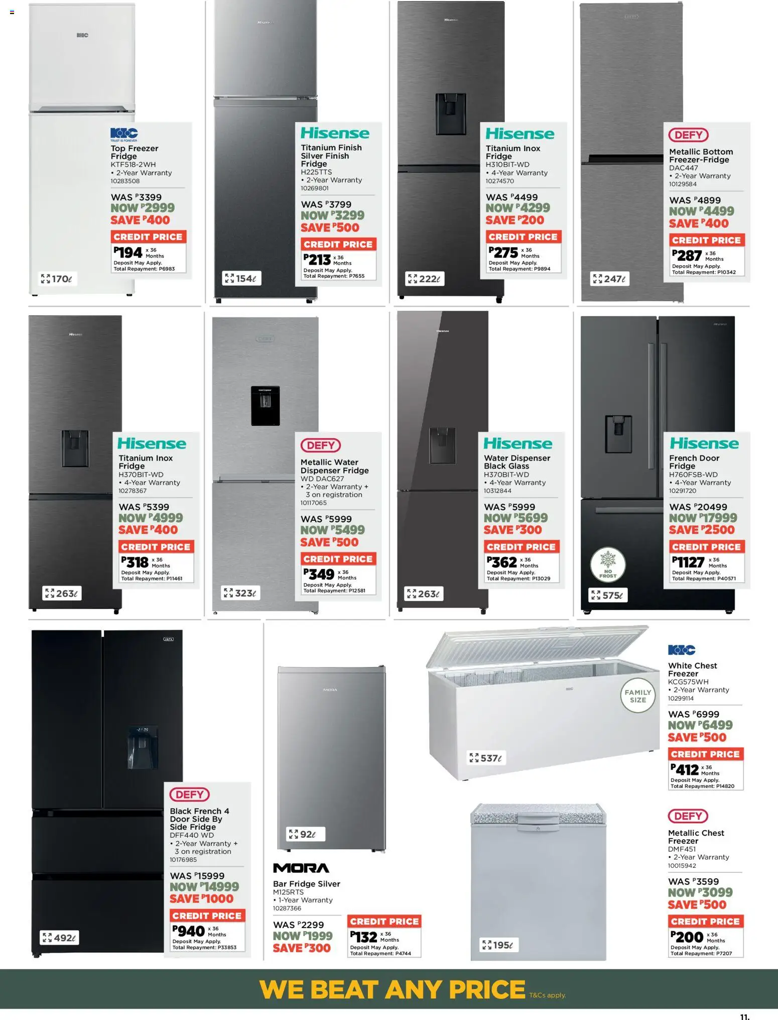 New House and Home catalogue – valid from 15.06.2026 | Page: 11 | Products: Freezer, Fridge, Chest freezer, Water
