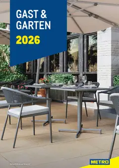 Metro Gast & Garten 2026 ab 01.01.2026 gültig