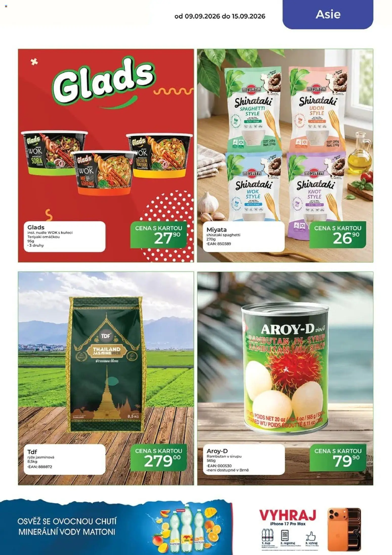 Tamda Foods leták od 16.09.2026 | Strana: 45 | Produkty: Mattoni, Rýže, Iphone, Nudle