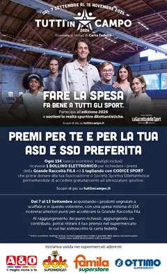 Anteprima del volantino DOK volantino Grande Raccolta Fila valido a partire dal 07/09/2026