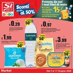 Anteprima del volantino Sì con Te volantino Market valido a partire dal 04.06.2026