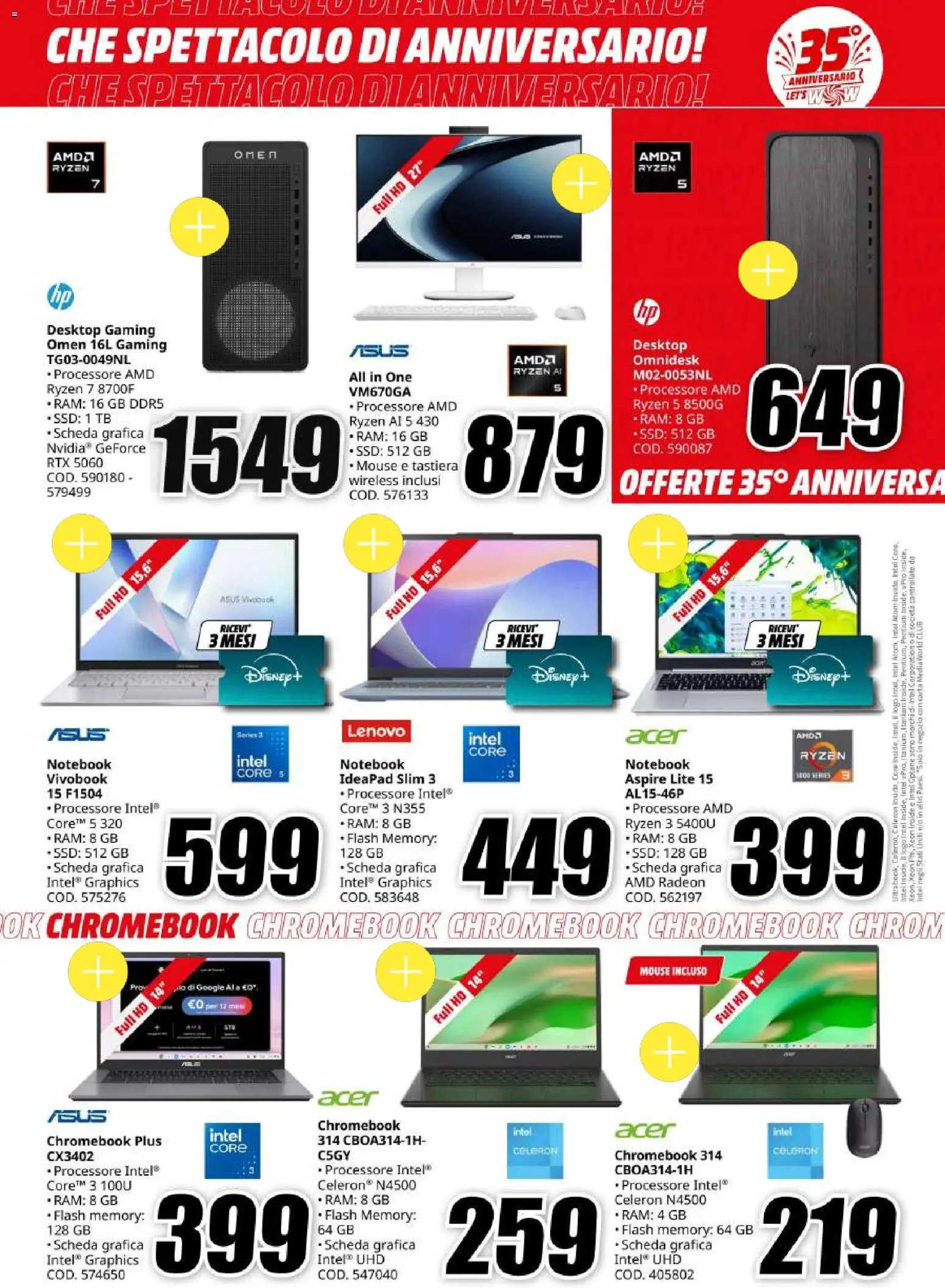 Volantino Media World del 14/09/2026 | Pagina: 12