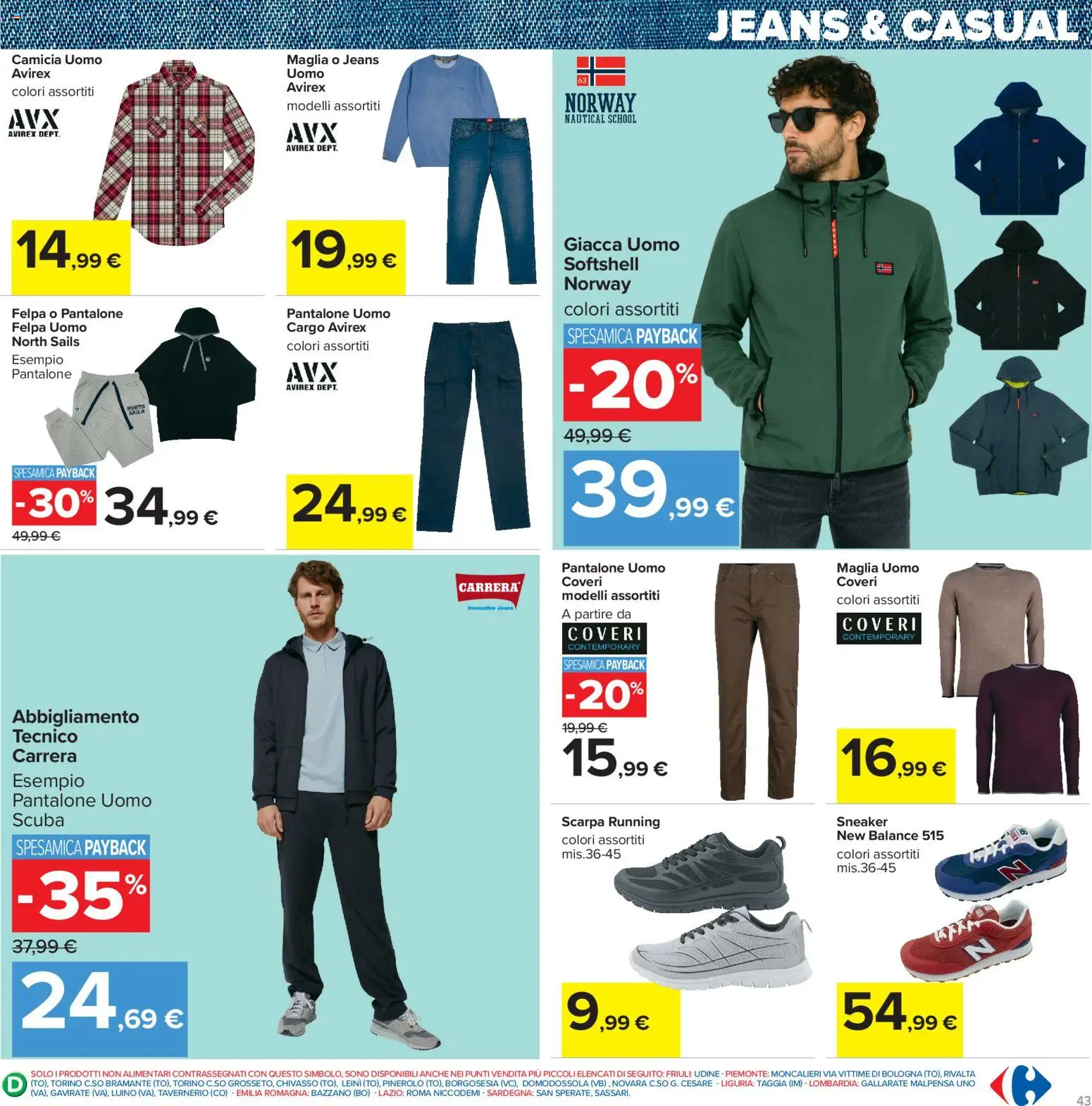 Volantino Carrefour del 29/09/2026 | Pagina: 43