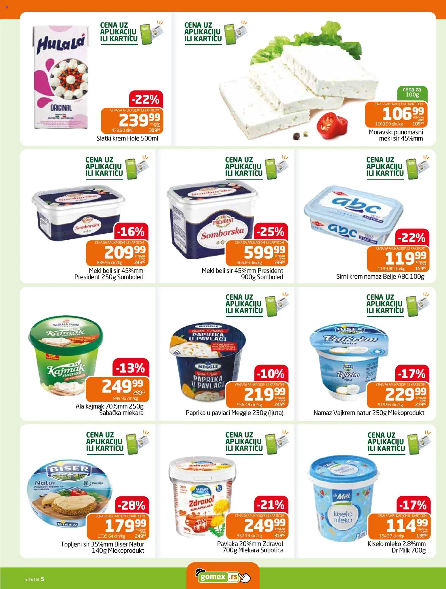 Gomex katalog - važi od 29.10.2026 | Strana: 5