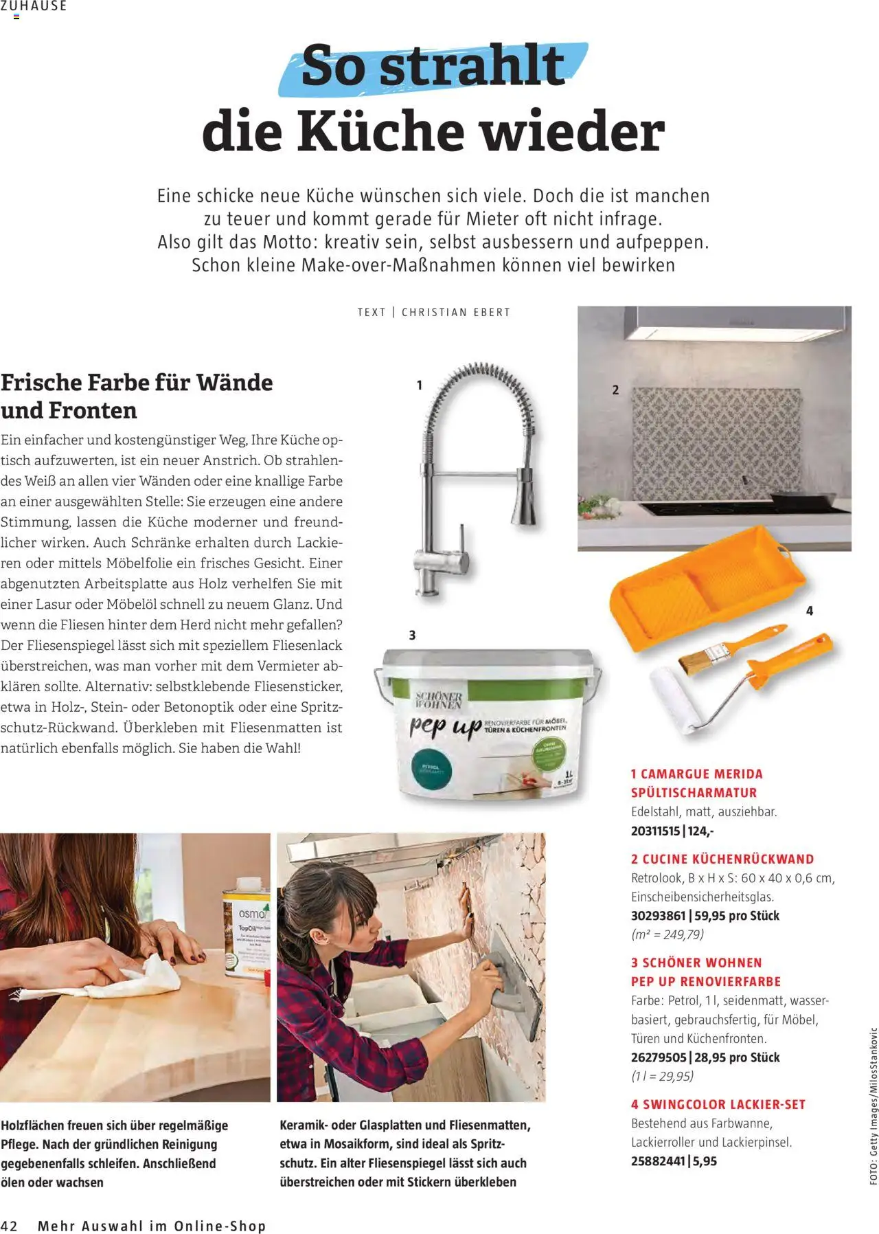 Bauhaus Passt! gültig ab 01.10.2025 | Seite: 42 | Produkte: Wasser, Herd, Tisch