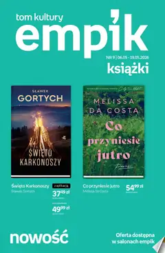 Pogląd oferty "Empik promocje - Tom kultury Książki" - ważna od 06.05.2026