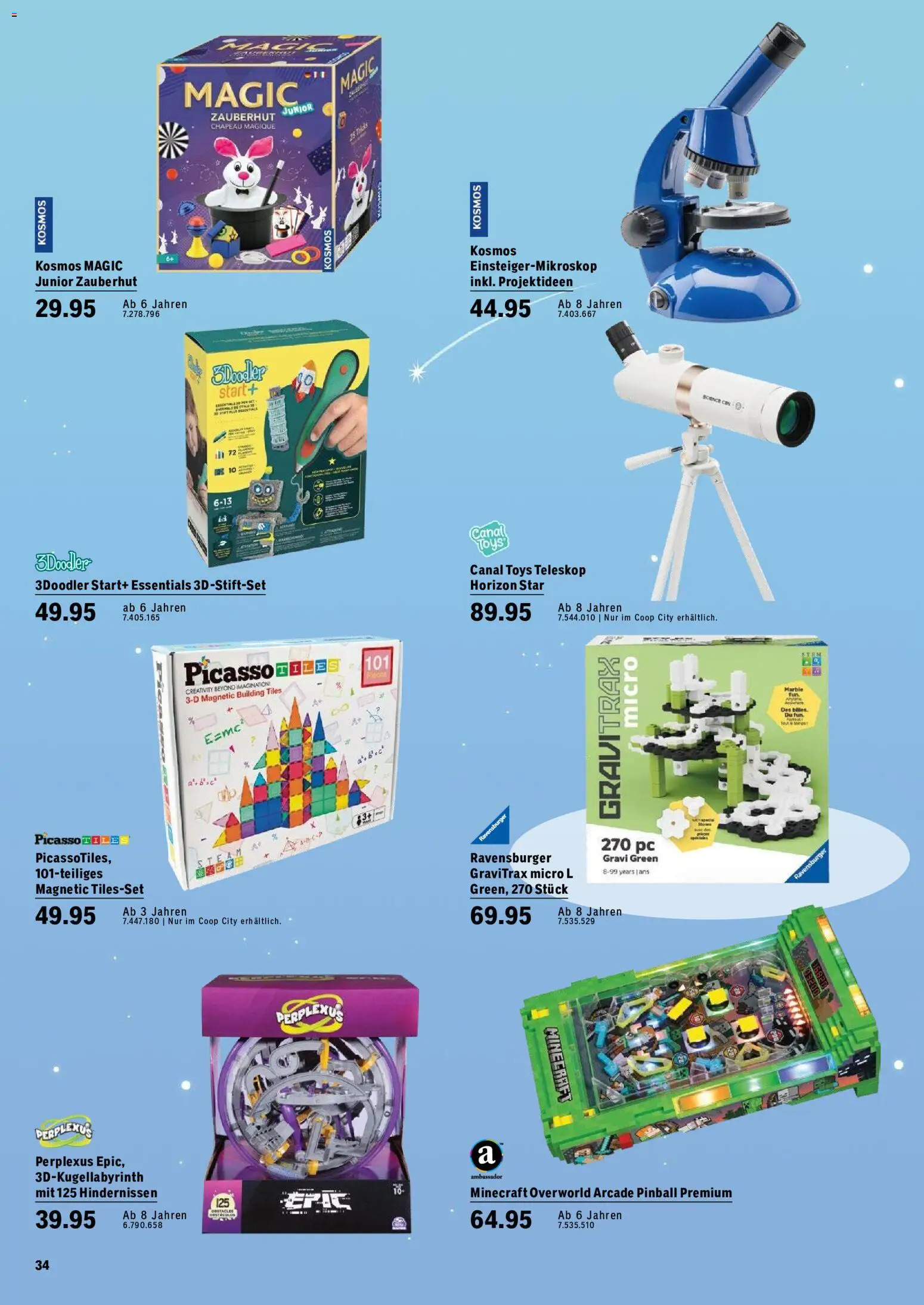 Coop aktionen Spielwarenkatalog – gültig ab 12.10.2026 | Seite: 36