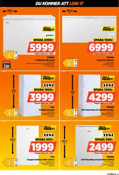 Power erbjudanden - Förhandsvisning av reklamblad från butik Power aktuell från 22/06/2026 | Sida: 69 | Produkter: Frysbox, Kylskåp, Frys