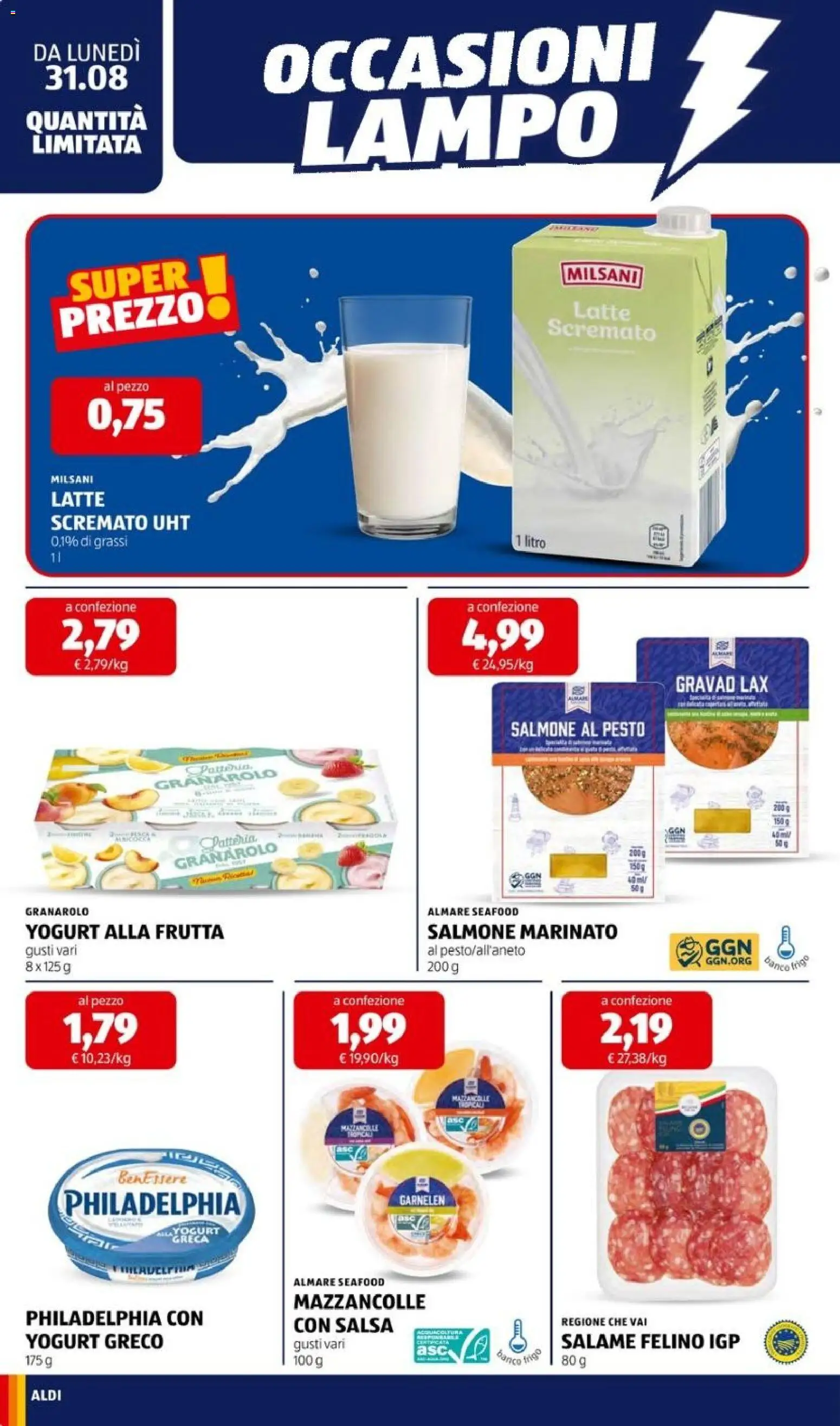Volantino Aldi del 31/08/2026 | Pagina: 16