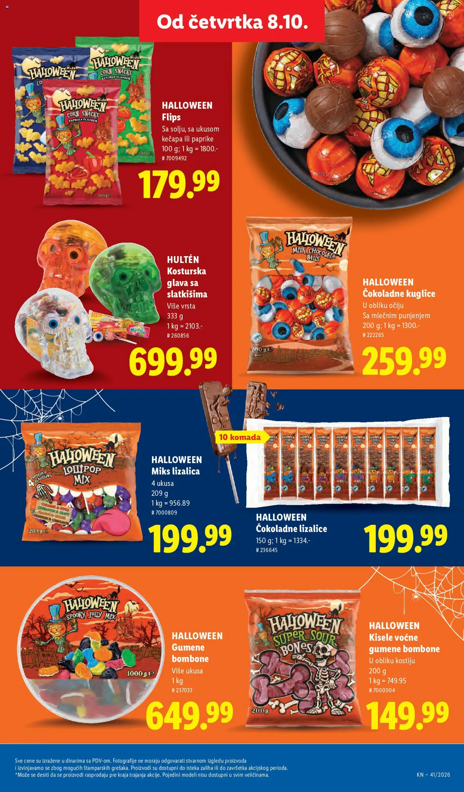 Lidl katalog - važi od 08.10.2026 | Strana: 63