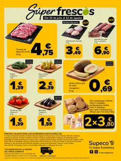 Vista previa Supeco - folleto válido desde el 30/07/2026 | Página: 8 | Productos: Φορτιστής, Solomillo de cerdo, Pan, Bandeja