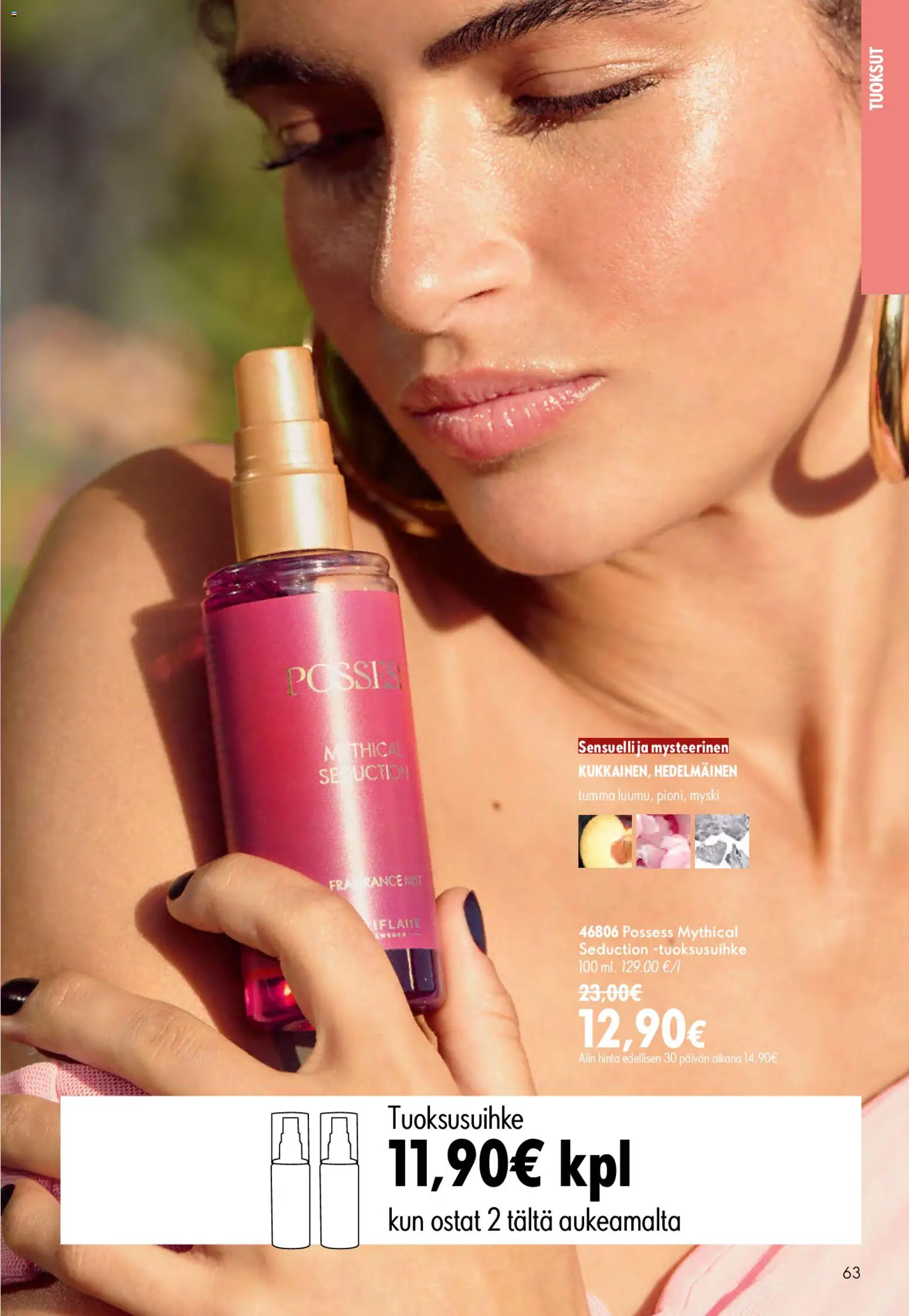 Oriflame - Esite 10 – voimassa 15/07/2026 alkaen | Sivu: 63