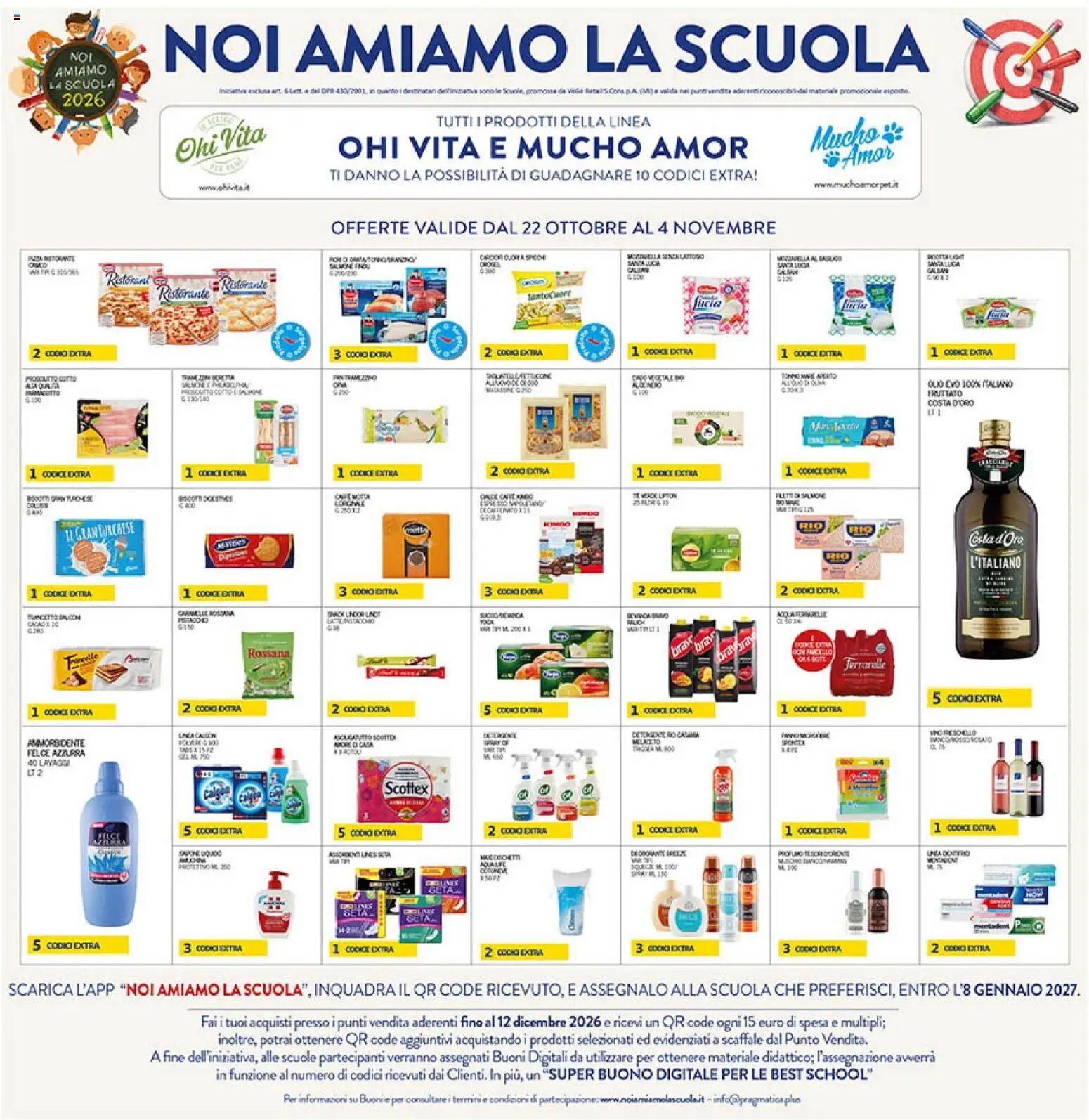 Volantino Coal del 22/10/2026 | Pagina: 32 | Prodotti: Prosciutto Cotto, Prosciutto, Scaffale, Ferrarelle