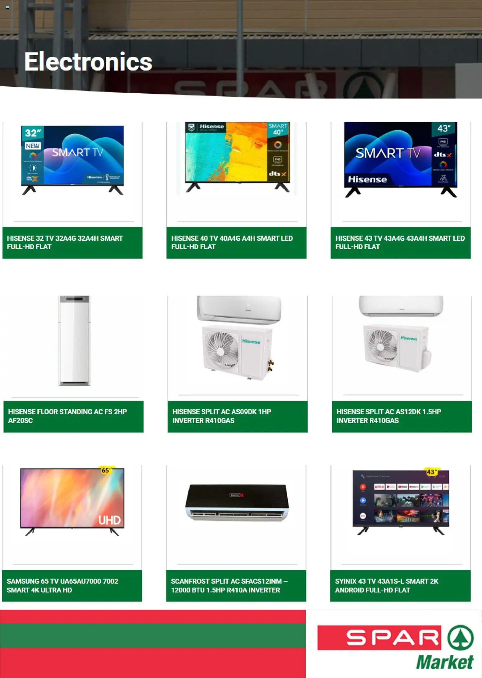 Spar Catalogue valid from 01/08/2026 | Page: 8 | Products: Tv