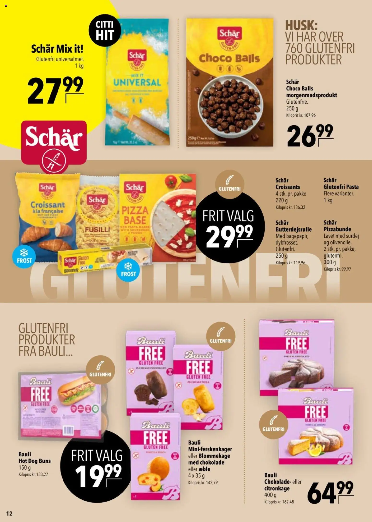 CITTI tilbudsavis – gyldig fra 15/07/2026 | Side: 12 | Produkter: Chokolade, Pizza, Pasta, Olivenolie