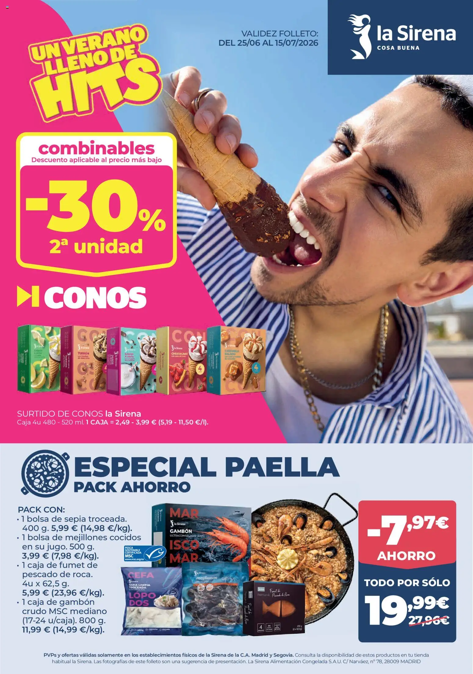 La Sirena folleto │ válido desde el 25/06/2026 | Página: 1
