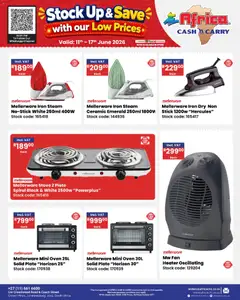 Africa Cash & Carry specials catalogue – valid from 11.06.2026 | Page: 34