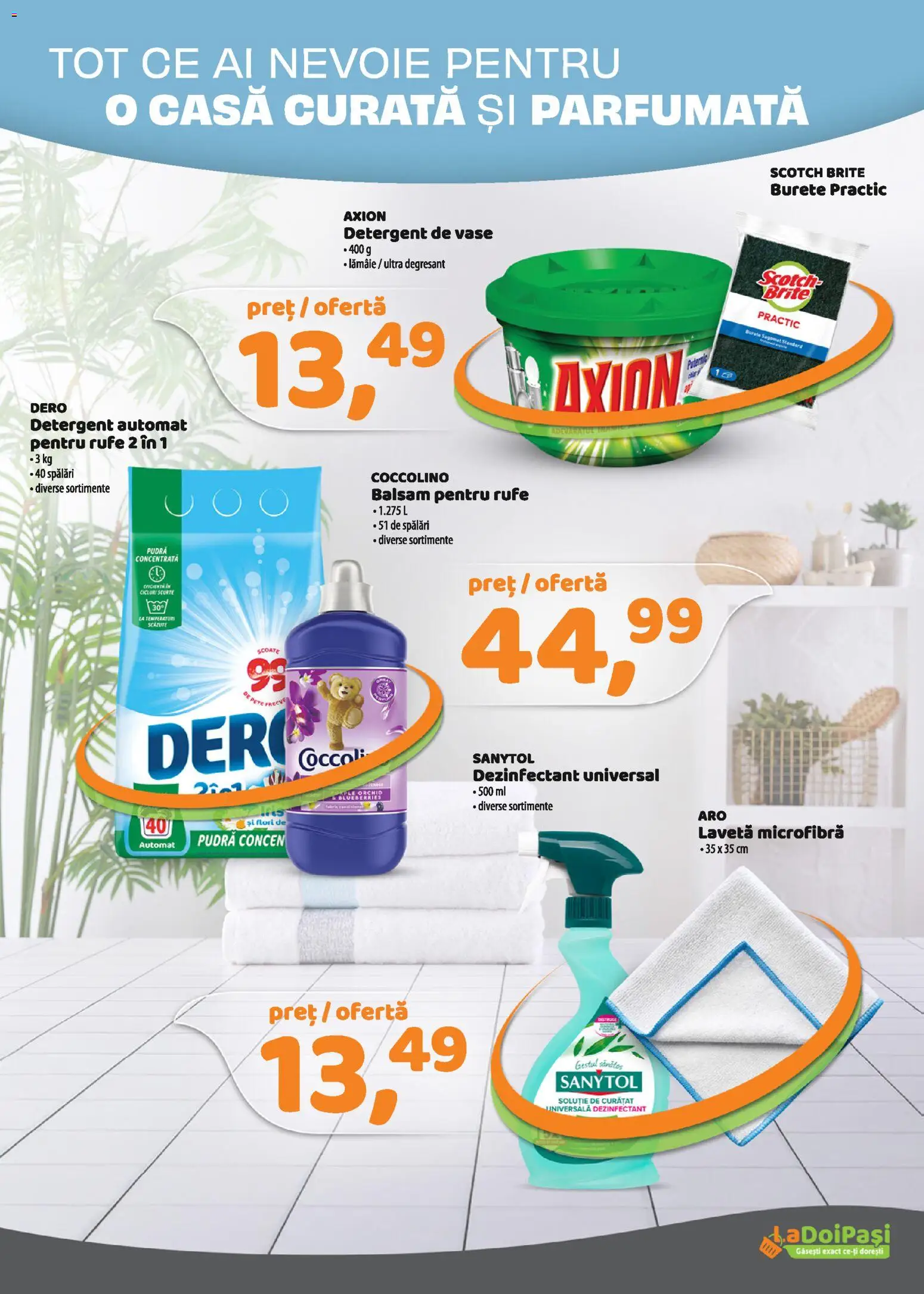 Noul catalog LaDoiPași – valabil de la 16.05.2026 | Pagină: 15 | Produse: Kedi Ödül Oyuncakları, Pudră, Burete, Balsam