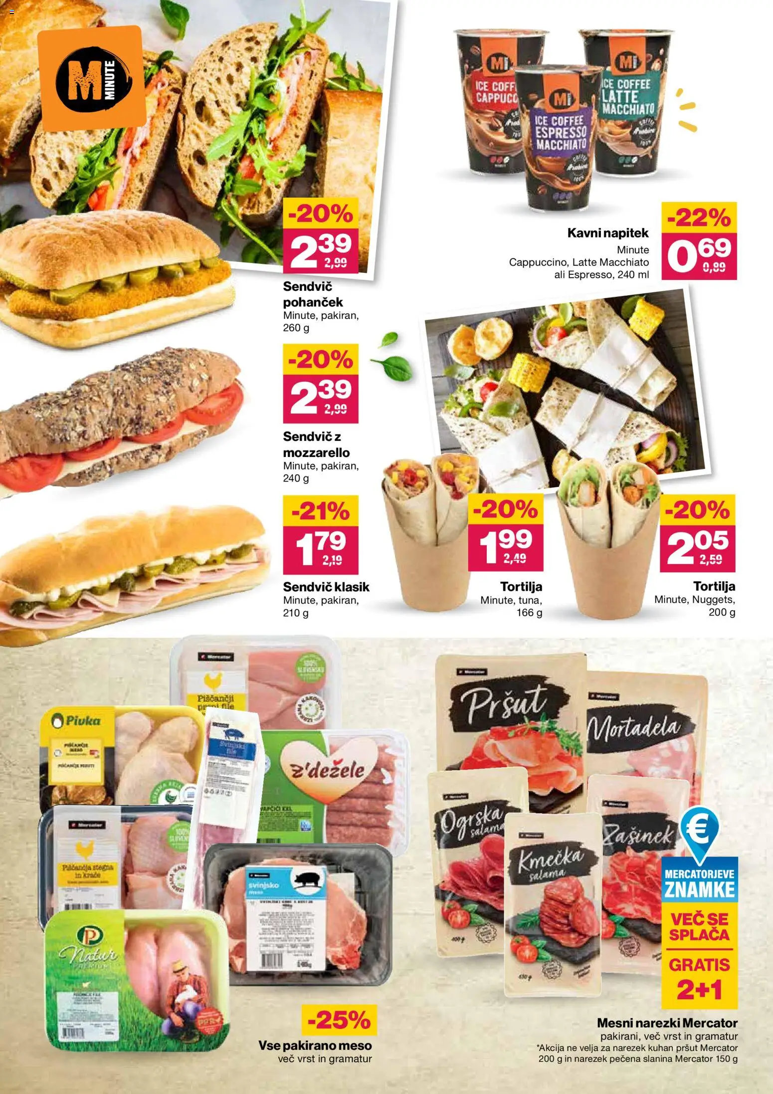 Novi Mercator katalog ponudbe – veljaven od 03.10.2026 | Stran: 2 | Izdelki: Pršut, Narezek, Slanina, Salama
