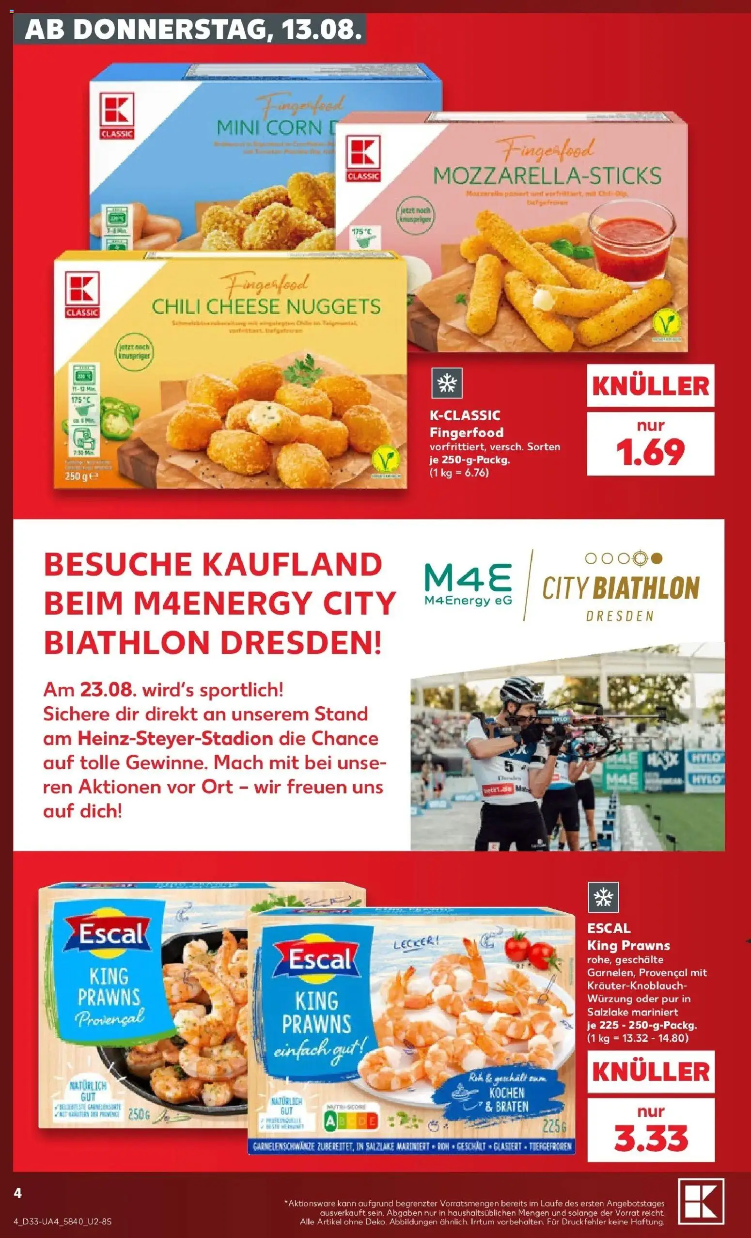 Prospekt Kaufland ab 13.08.2026 » Angebote Online zum Blättern | Seite: 4 | Produkte: Chili