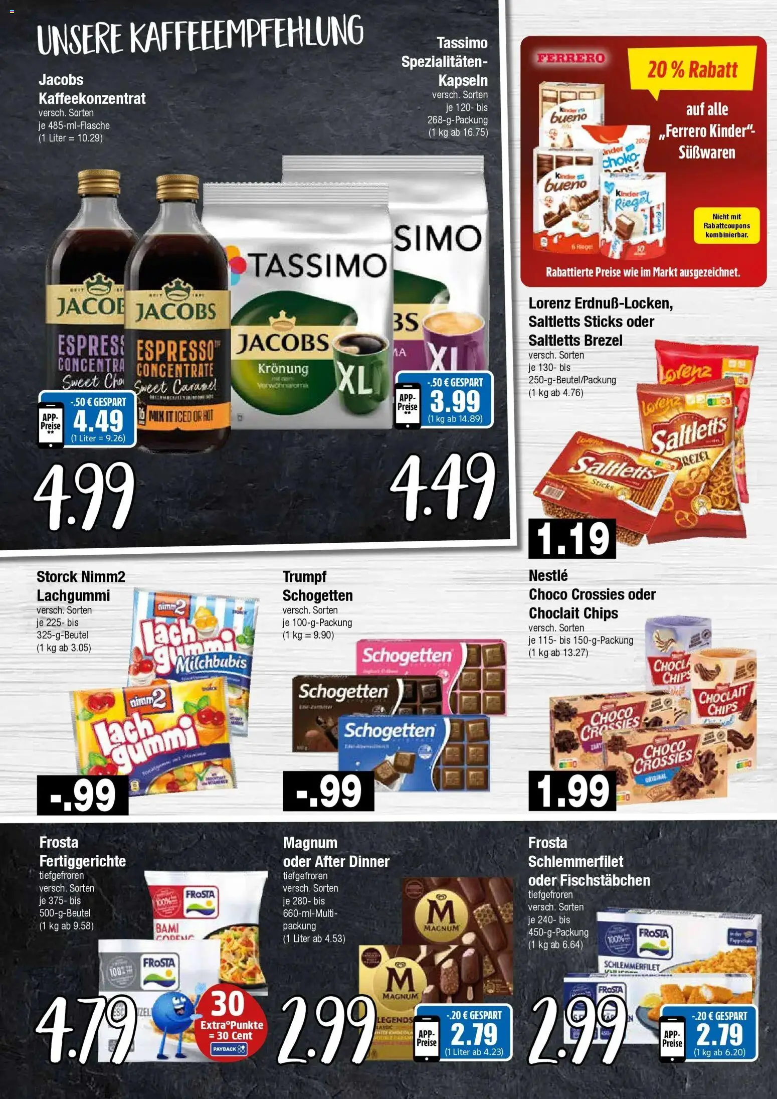 Edeka Prospekt Hamburg (ab 14.09.2026) » Angebote Online | Seite: 6 | Produkte: Süßwaren, Fischstabchen, Fertiggerichte, Schogetten