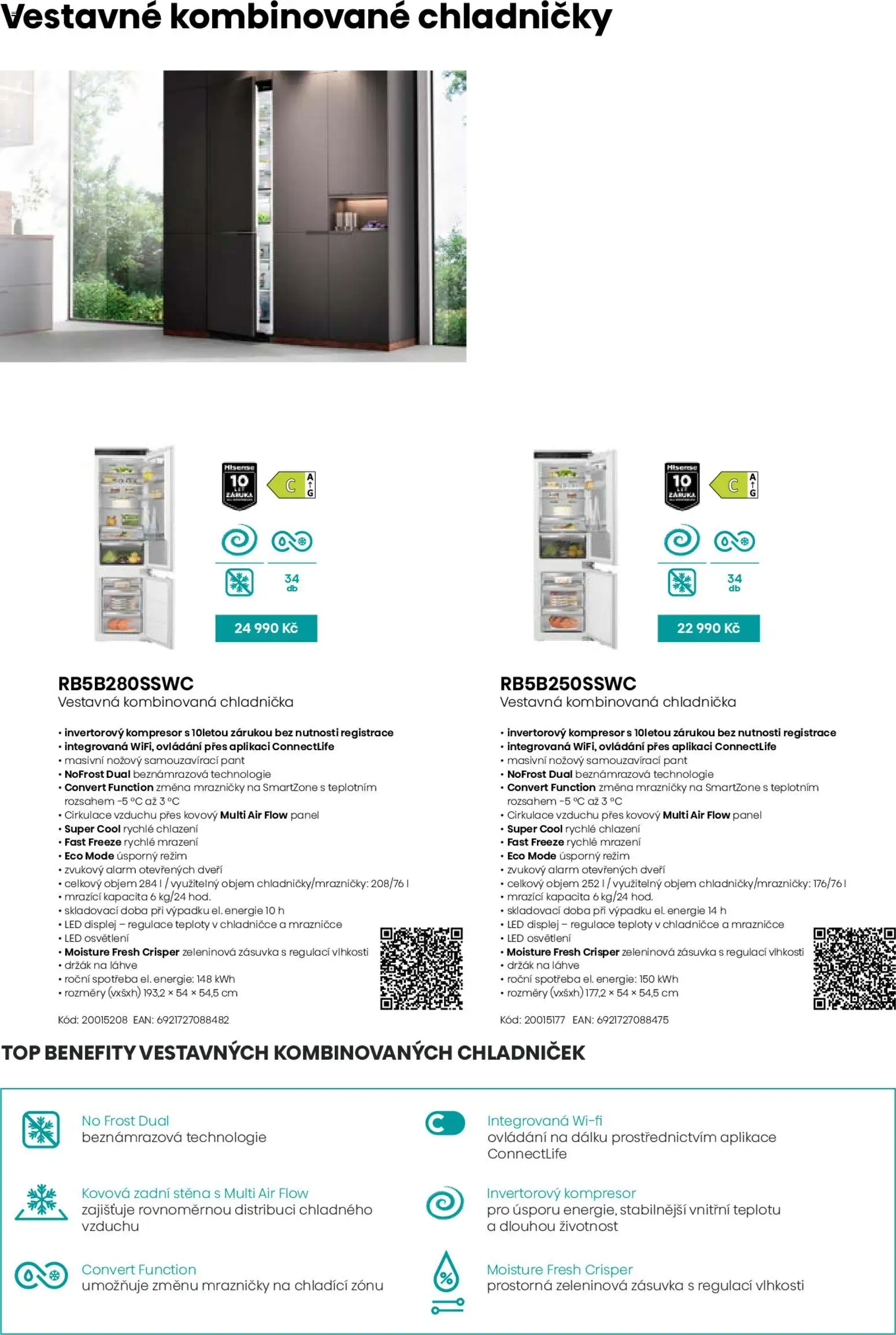 Möbelix leták - Hisense od 01.09.2025 | Strana: 10 | Produkty: Paruka, Lahve, Zásuvka, LED