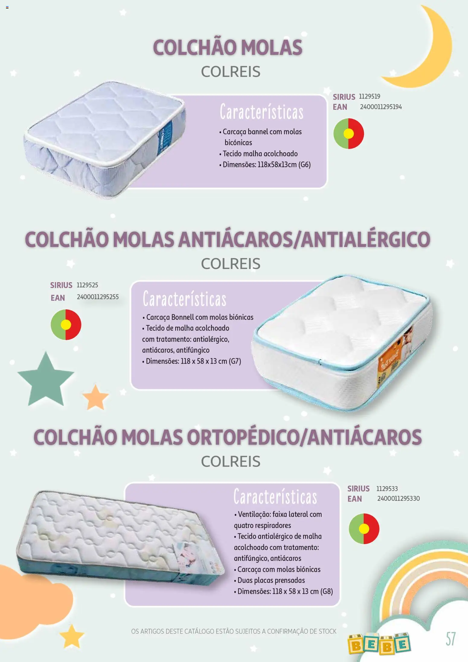Auchan - Catálogo Puericultura │ válido de 13/01/2026 | Página: 57 | Produtos: Colchão