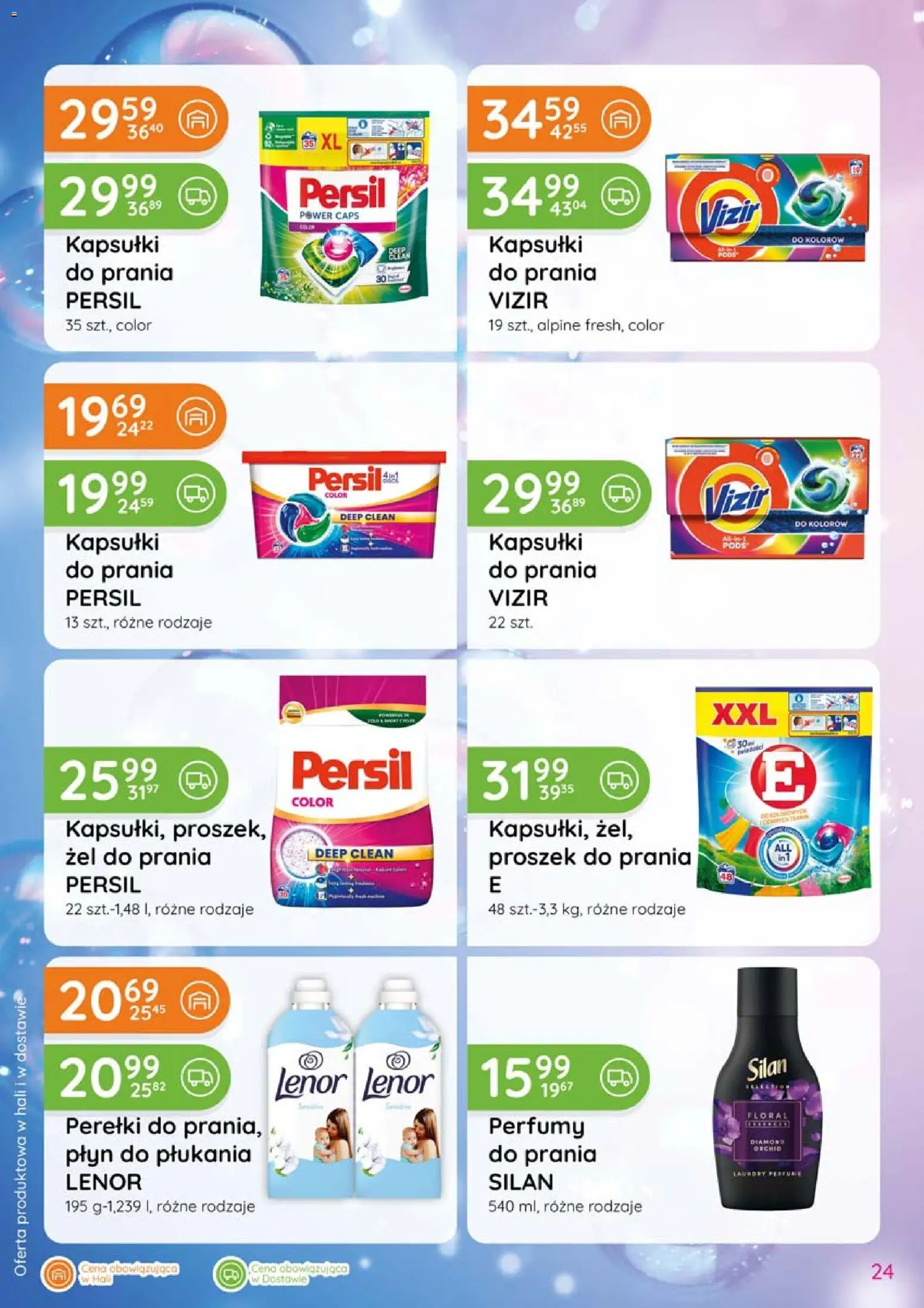Eurocash gazetka - Katalog Chemiczny od 06.08.2026 | Strona: 24 | Produkty: Proszek, Persil, Żel do prania, Proszek do prania
