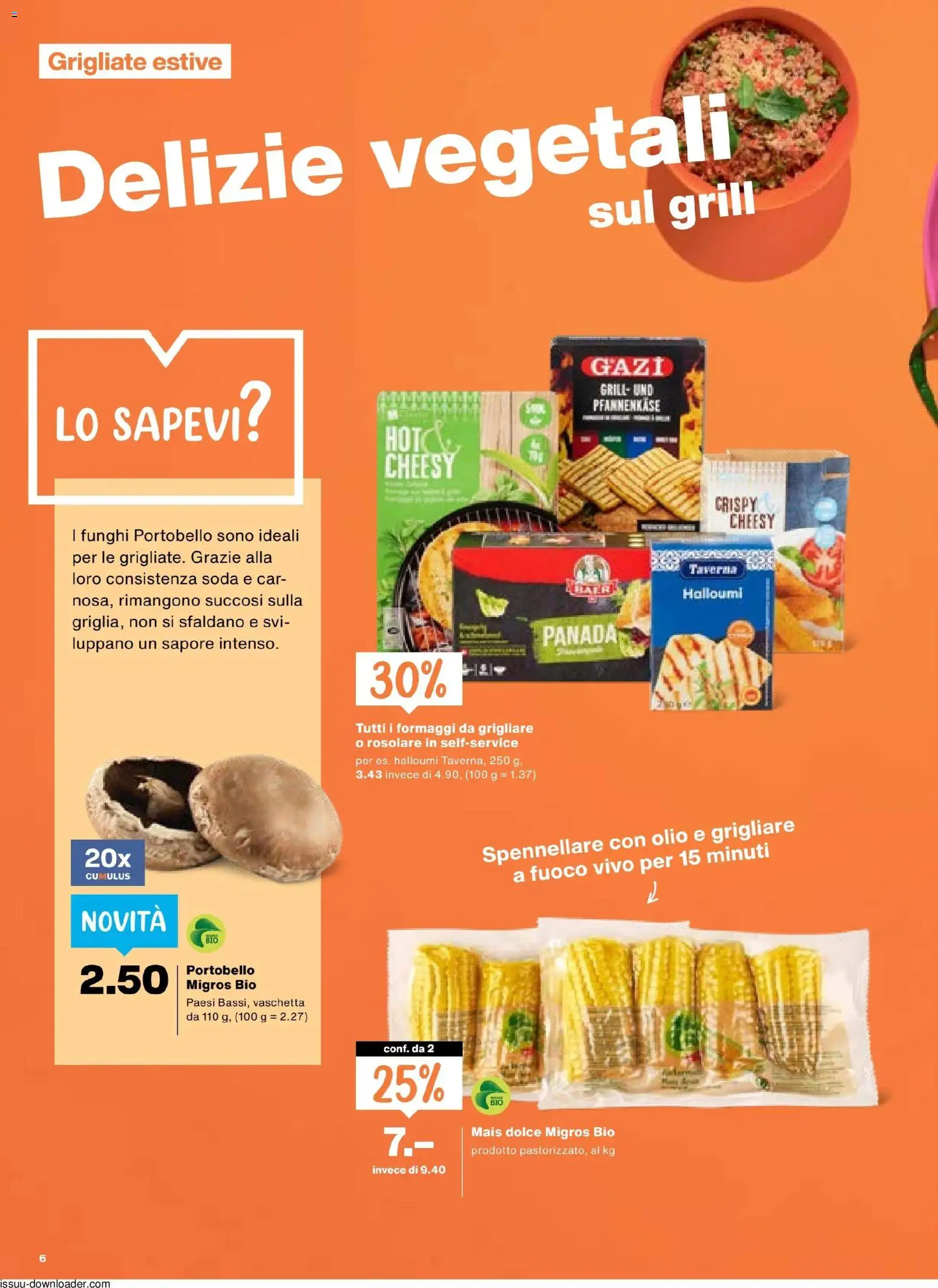 Migros aktionen IT – gültig ab 04.06.2026 | Seite: 6 | Produkte: Grill, Vivo