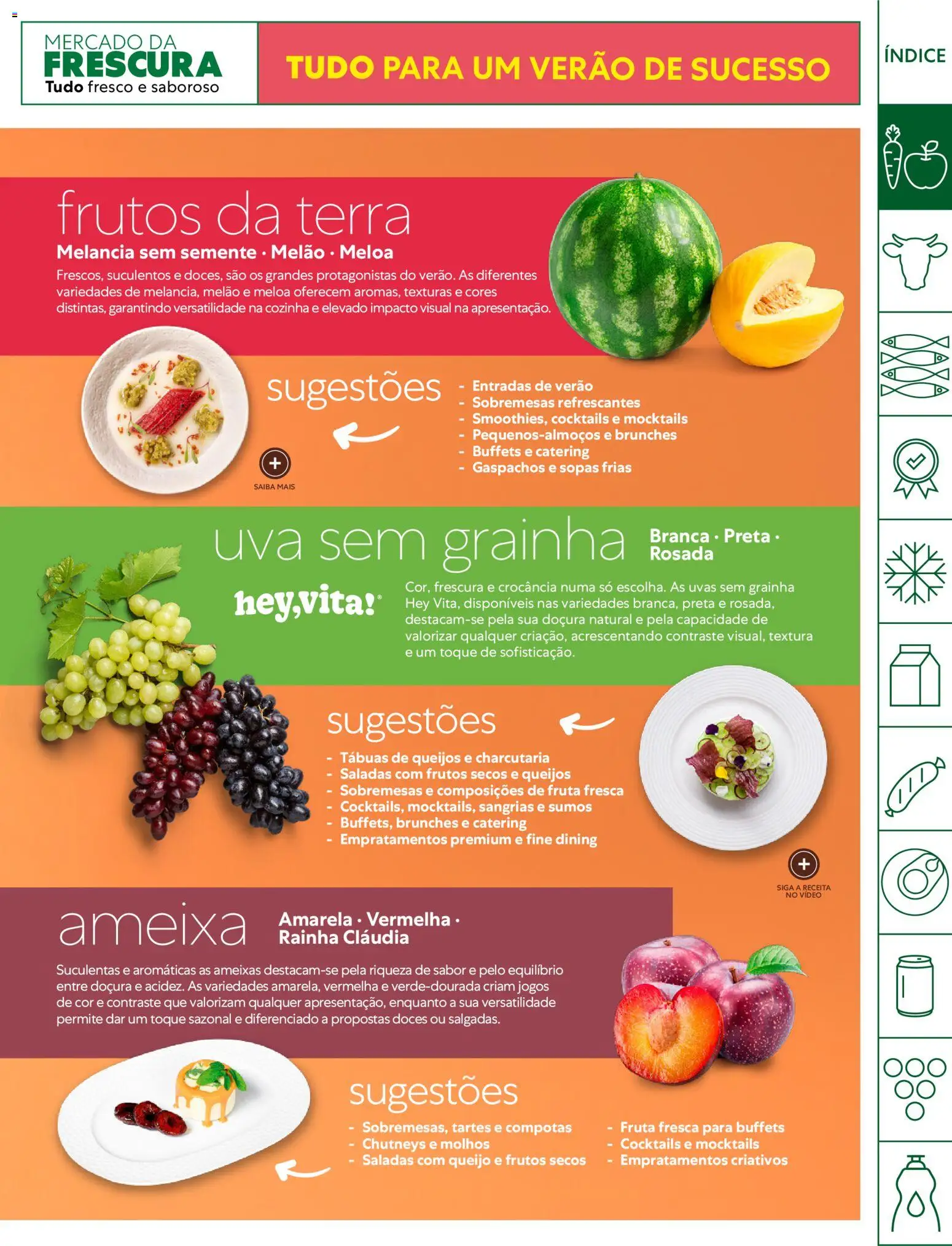 Recheio Horeca Madeira │ válido de 04/08/2026 | Página: 3 | Produtos: Jogos, Saladas, Melão, Cocktails