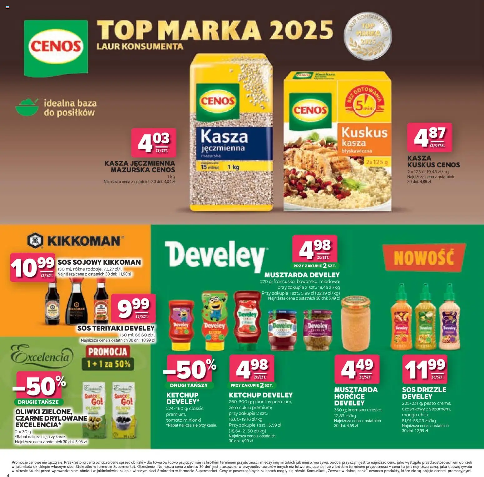 Stokrotka gazetka - Łap Okazje od 02.07.2026 | Strona: 4 | Produkty: Mango, Top, Stokrotka, Kasza kuskus