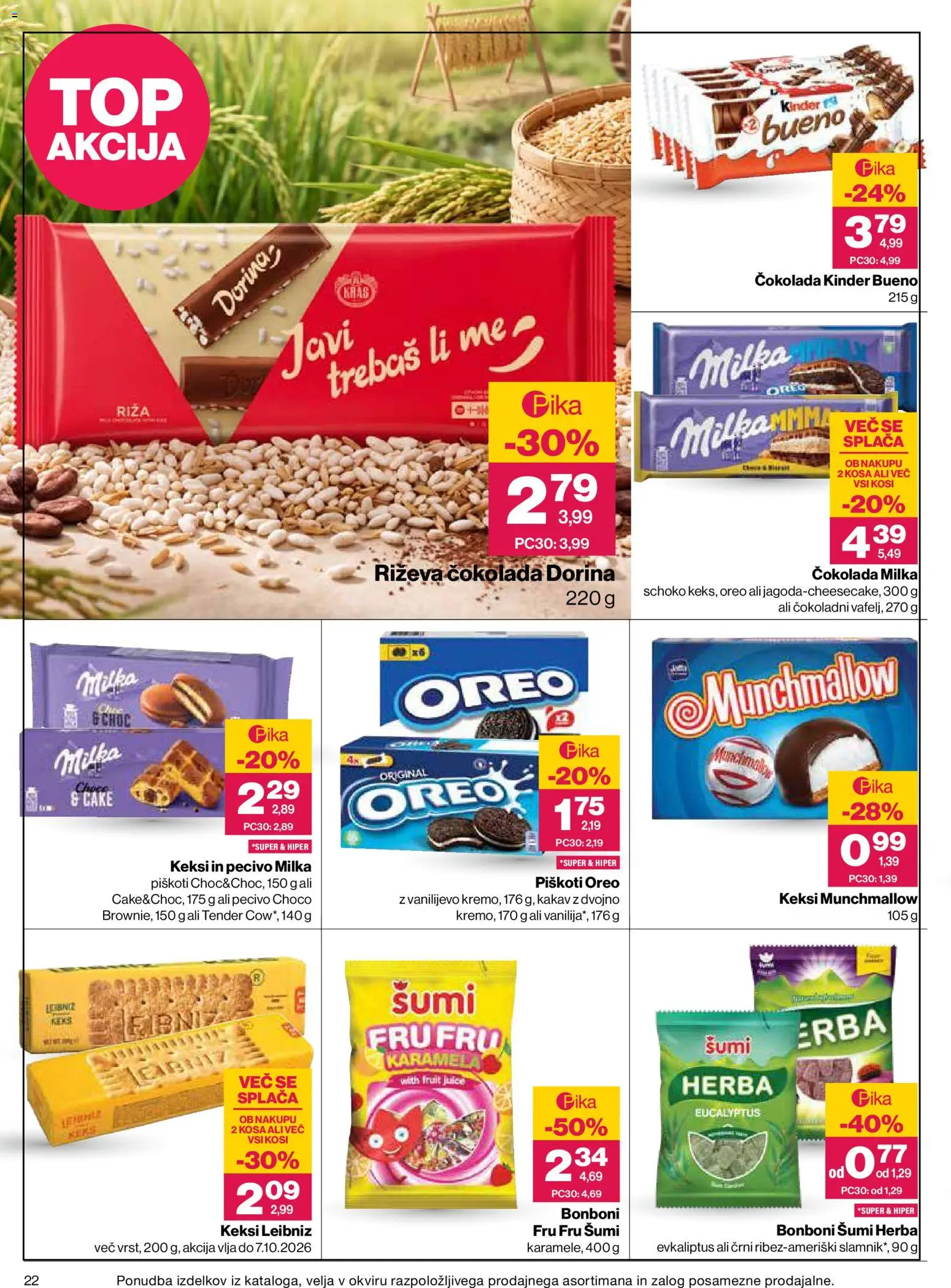 Novi Mercator katalog ponudbe – veljaven od 24.09.2026 | Stran: 22