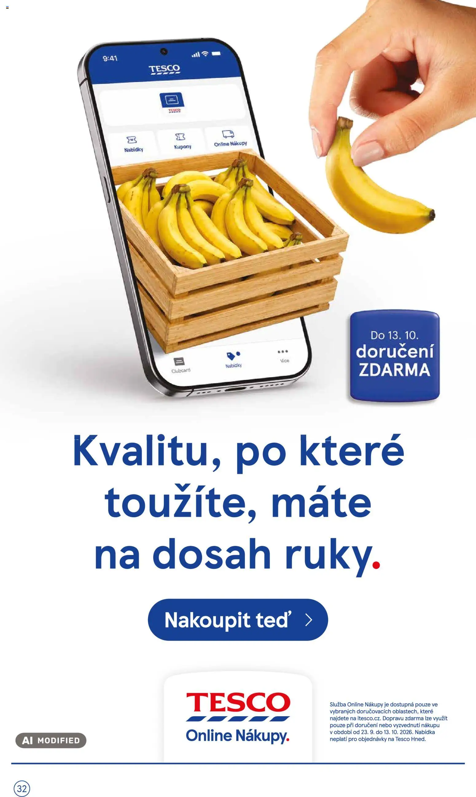 Tesco leták - Hypermarket od 07.10.2026 | Strana: 32