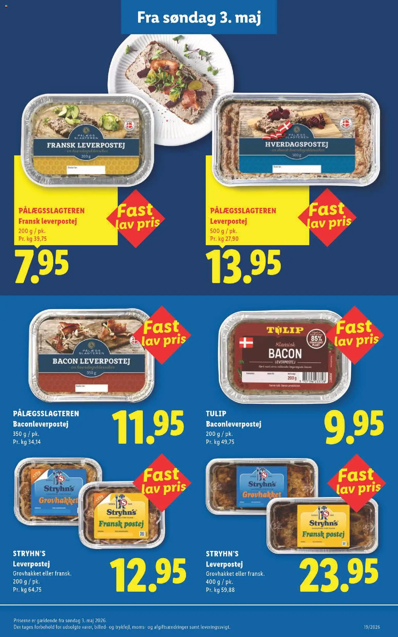Lidl tilbudsavis – gyldig fra 13/09/2026 | Side: 31 | Produkter: Paté, Leverpostej, Bacon