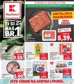 Kaufland - Slavonski Brod - Pregled kataloga iz trgovine Kaufland, vrijedi od 15.07.2026