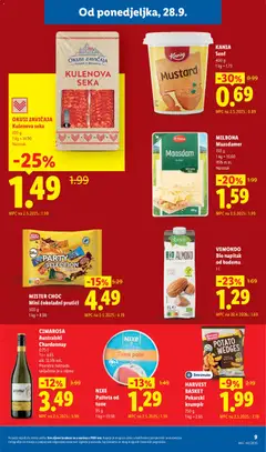 Pekarski krumpir, POTATO WEDGES - Pregled kataloga iz trgovine Lidl, vrijedi od 12.10.2026 | Stranica: 9