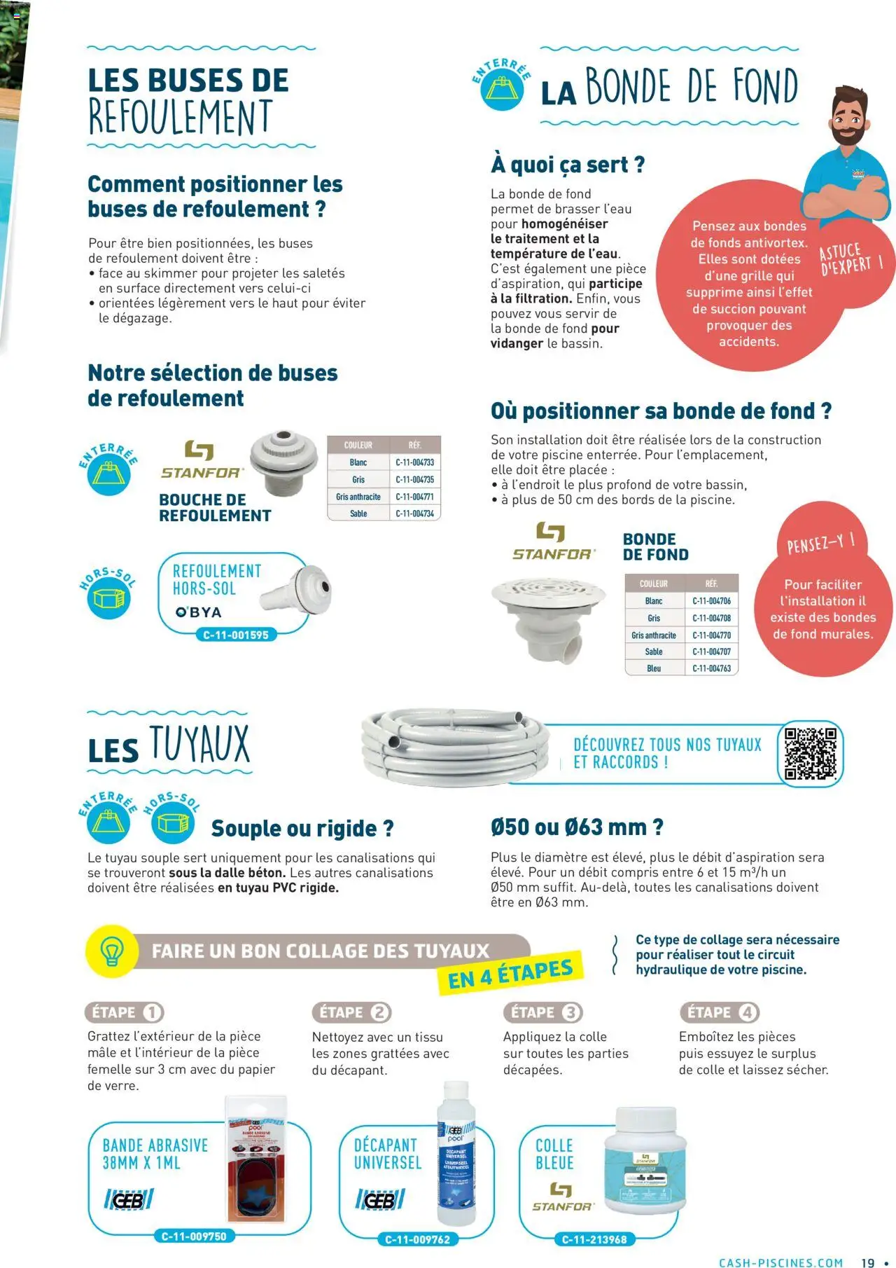 {H1} | Page: 19 | Produits: Tuyau, Colle