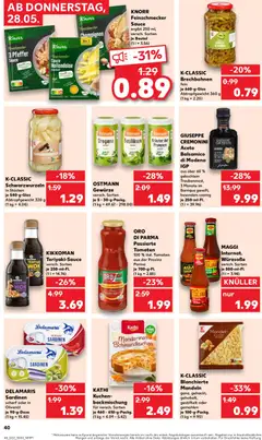 OSTMANN Gewürze, versch. Sorten je 5 - 30-g-Packg. ab 28.05.2026 gültig | Seite: 40 | Produkte: Olivenol, Mandeln, Oro di parma, Pfeffer