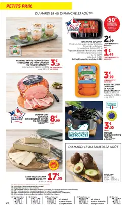 Super U - Prévisualisation de Super U - Les prix bas de la semaine valide à partir de 18/08/2026 | Page: 26