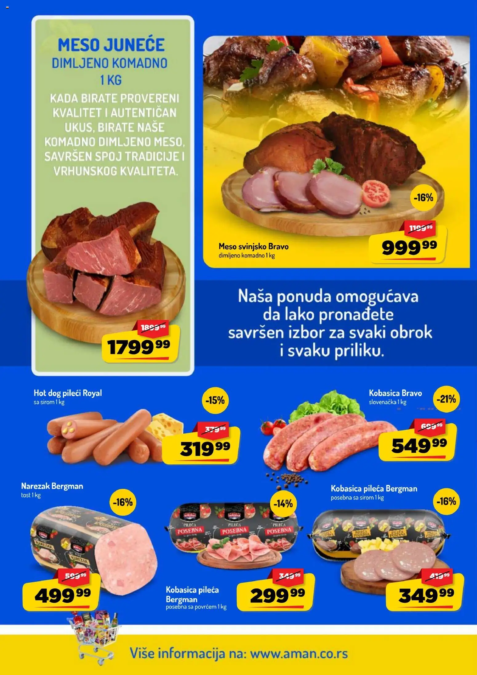 Aman katalog - važi od 03.08.2026 | Strana: 2 | Proizvode: Narezak, Hot dog, Kobasica