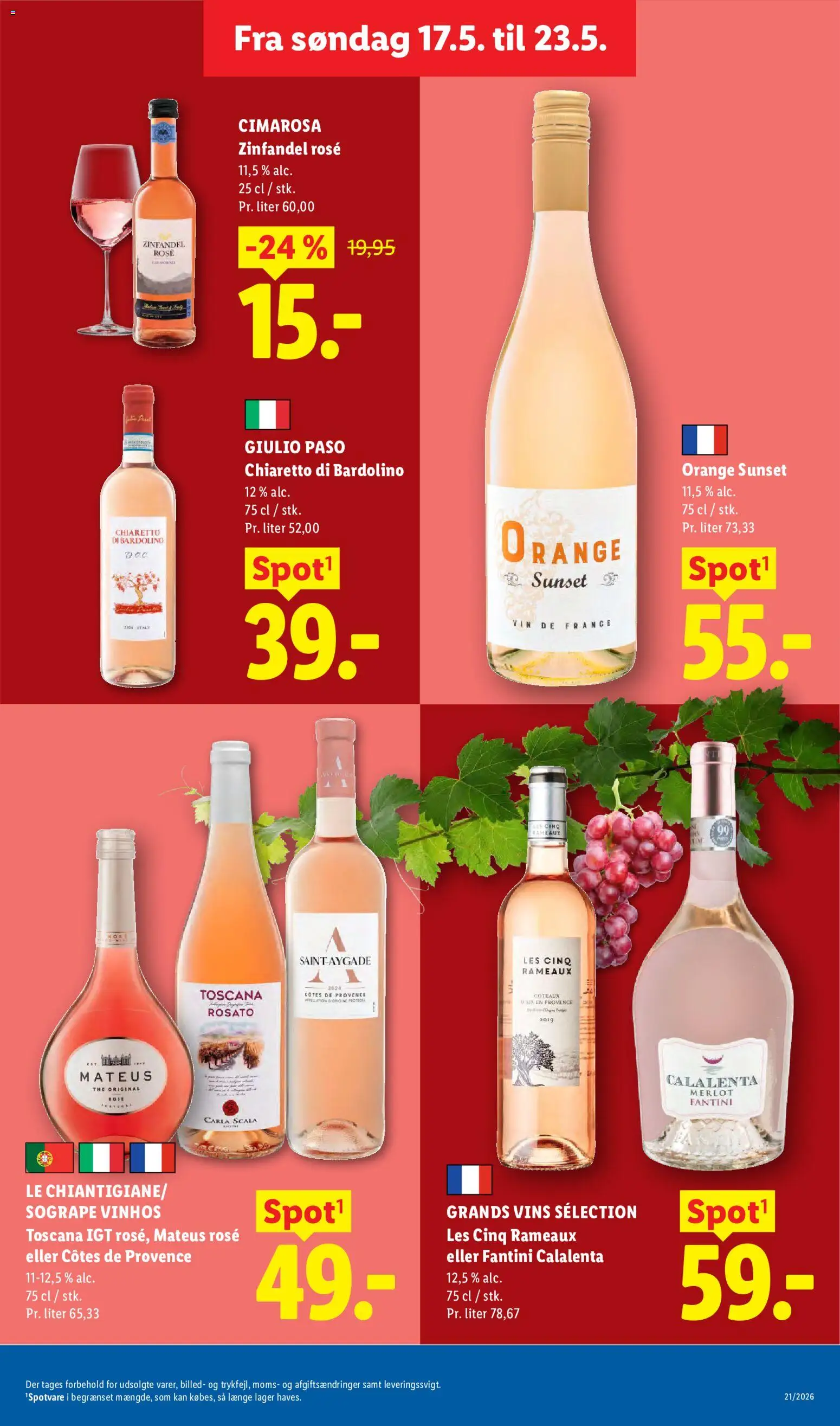 Lidl tilbudsavis – gyldig fra 21.05.2026 | Side: 27 | Produkter: Vin, Søm