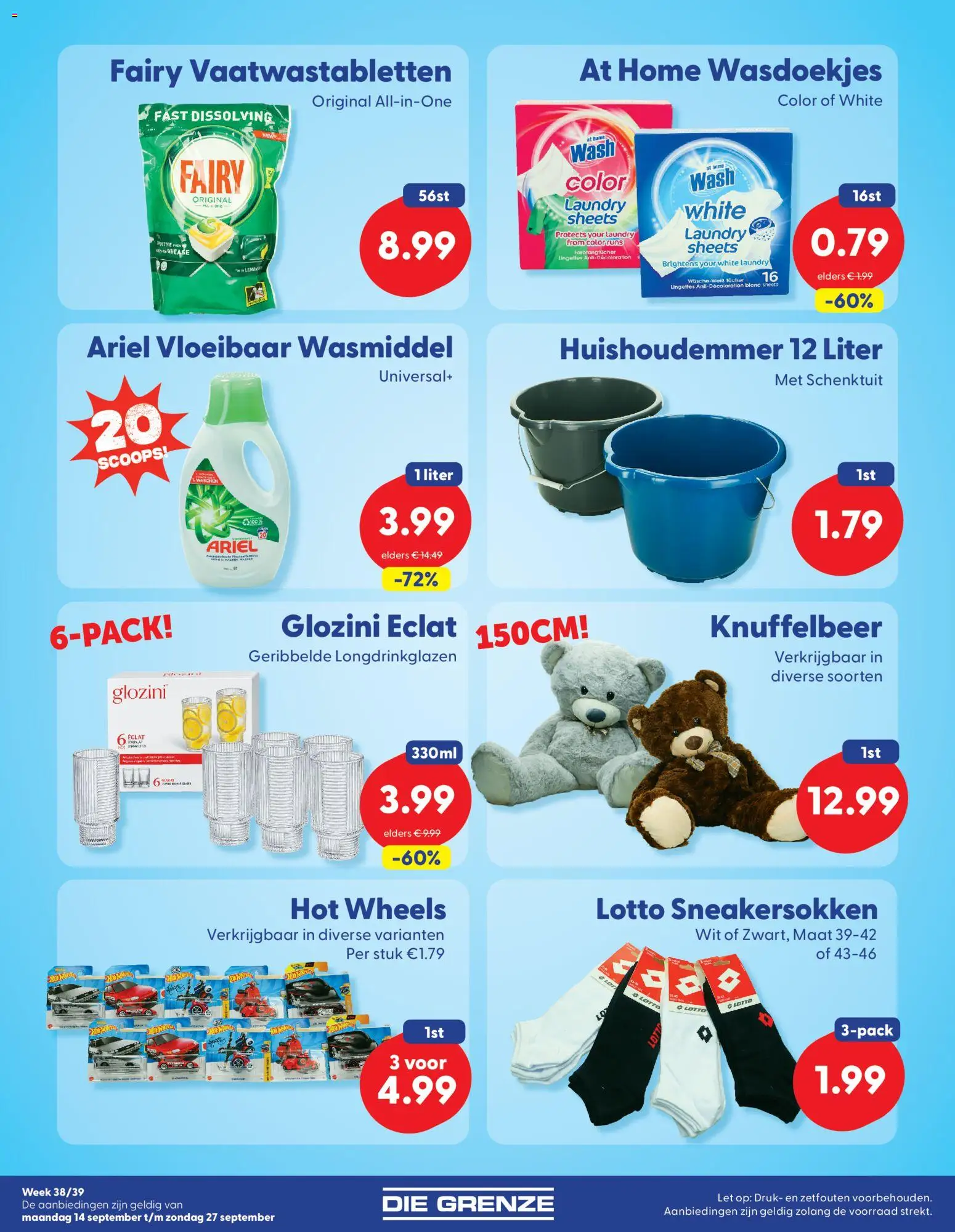 {H1} | Pagina: 7 | Producten: Vloeibaar wasmiddel, Wasmiddel, Vaatwastabletten