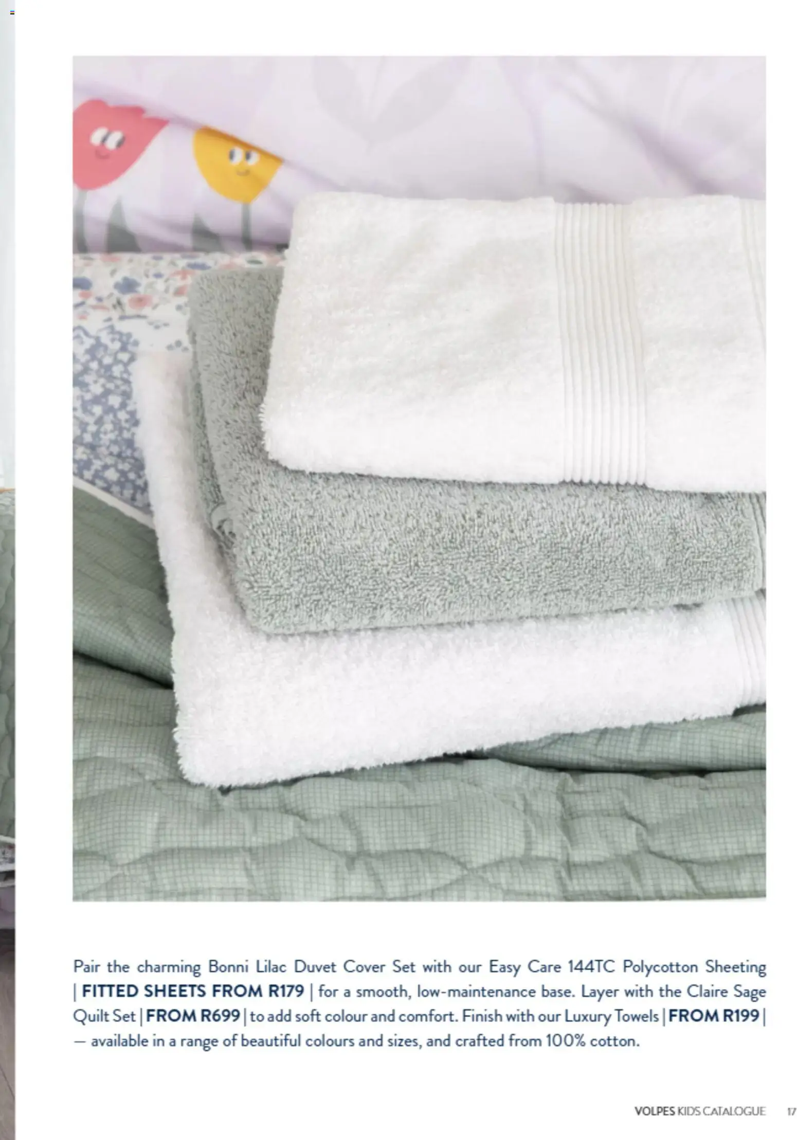 New Volpes catalogue – valid from 01/03/2026 | Page: 17 | Products: Cover, Duvet