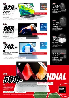Vista previa Media Markt folleto válido desde el 20.05.2026 | Página: 28 | Productos: Mochila, Ratón inalambrico, Teclado, Disco