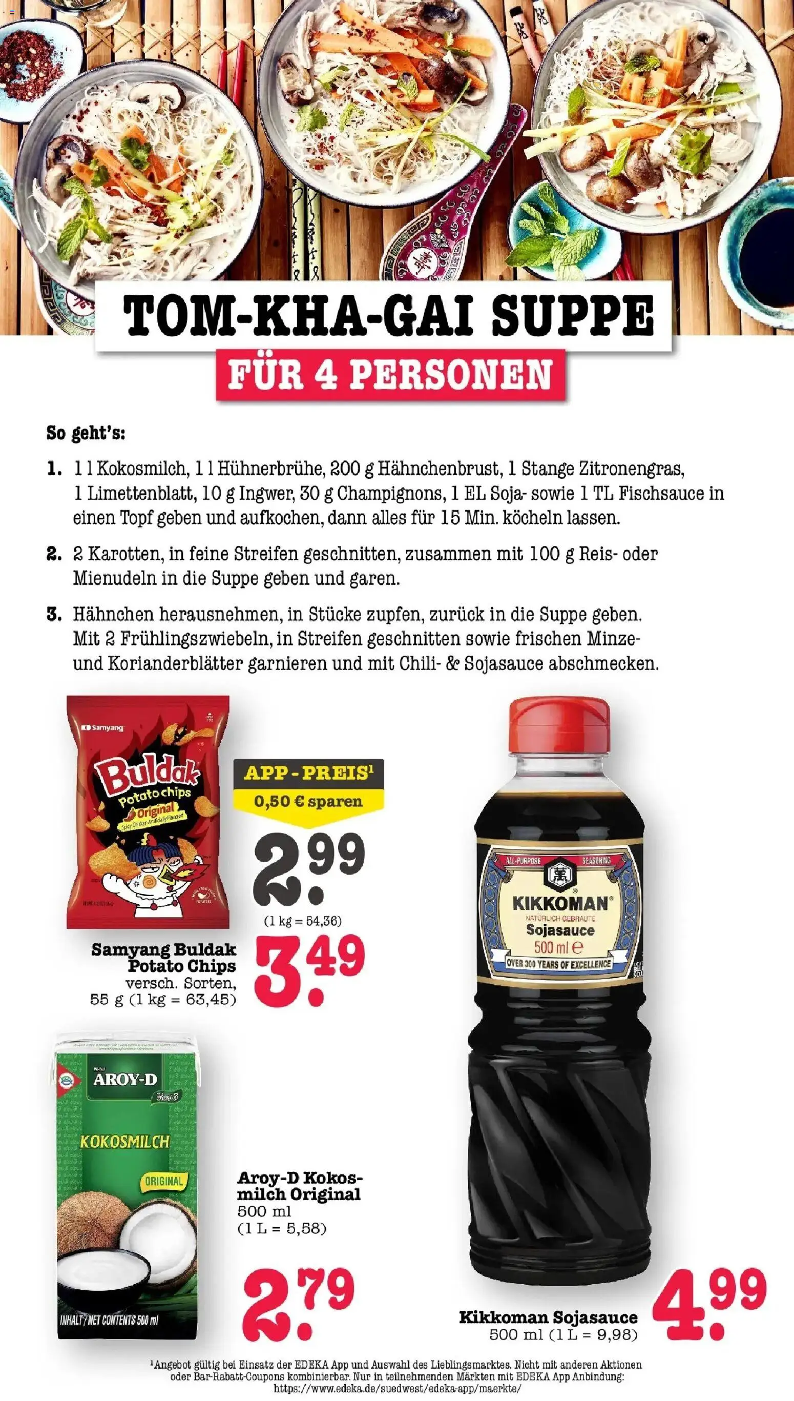 Edeka Prospekt Mainz-Weisenau (ab 31.08.2026) » Angebote Online | Seite: 43 | Produkte: Hahnchen, Milch, Kokosmilch, Chili
