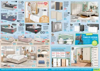 Trends Prospekt ab 01.08.2026 gültig | Seite: 3 | Produkte: Kleiderschrank, Kommode, Liege, Mango