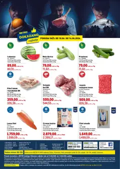Metro katalog Dokazano - pregled Metro kataloga - važi od 10.06.2026
