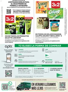 Vista previa El Corte Inglés ofertas válido desde el 01/07/2026 | Página: 32 | Productos: Té, Teléfono, Body